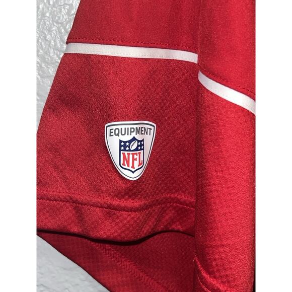 Houston Texans NFL Equipment Nike Dri-Fit Golf Polo Shirt Red Mens Size 3XL - Picture 2 of 9